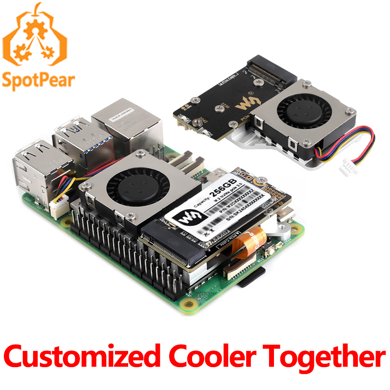 Raspberry Pi papan adaptor NVM - Deskpi Super6C ulasan dan harga