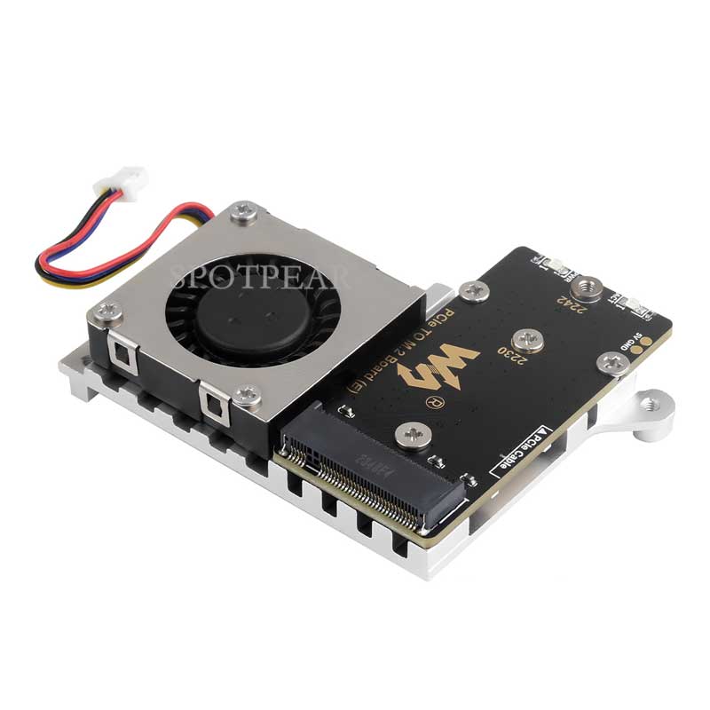 Raspberry Pi papan adaptor NVM - Deskpi Super6C ulasan dan harga